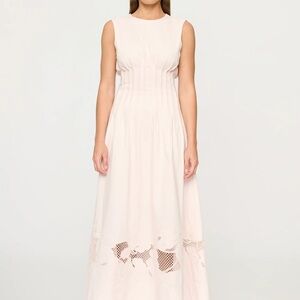 Clea Anika Embroidered Dress in Blossom